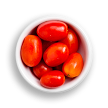 Nutritional image of grape tomato in build your own breakfast table