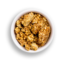 Nutritional image of granola in the hot cereal bar table