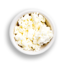 Nutritional image of feta cheese in build your own breakfast table