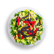 Nutritional image of santa fe salad in chef-designed salads table