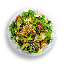 Nutritional image of mexican caesar salad in chef-designed salads table
